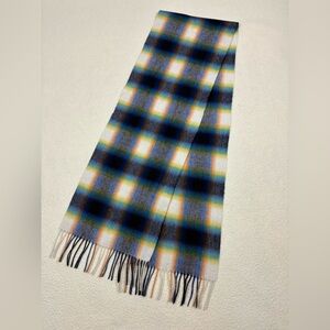 Gap + Pendleton Brushed Wool Scarf Multicolor Blue One Size